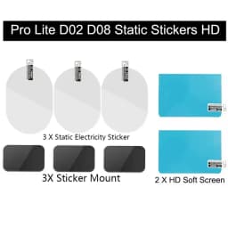 For 70mai Pro Dash Cam Smart Car DVR Sticker and Static Stickers, Suitable for 70mai Pro Car DVR Sticker holder 3pcs