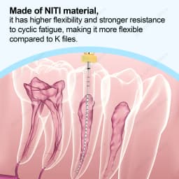 Glin Teeth Whitening Dental Instrument Endo Rotary Endodontic Files Dental Endo Motor Files Path Glide Files Dentistry