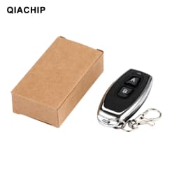 QIACHIP 433 MHz AC 110V 220V 2CH RF Remote Control Switch Controller + Universal RF Relay Receiver For Light Garage Door Opener