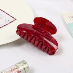 1PC Boutique Hair Clip Marble stripes  Acrylic Hairpins  Women Hair Crab Hair Claws Women Make UP Washing Tool Hair Accessories