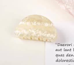1PC Boutique Hair Clip Marble stripes  Acrylic Hairpins  Women Hair Crab Hair Claws Women Make UP Washing Tool Hair Accessories