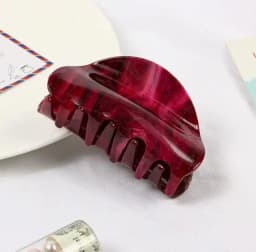 1PC Boutique Hair Clip Marble stripes  Acrylic Hairpins  Women Hair Crab Hair Claws Women Make UP Washing Tool Hair Accessories