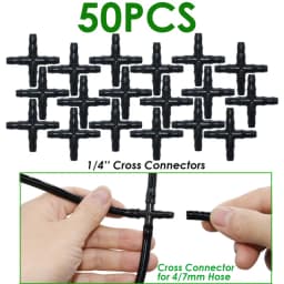 KESLA 25PCS Bend Arrow Dripper Micro Drip Irrigation Kit Emitters for 3/5mm Hose Garden Watering Saving Micro Dripper Greenhouse