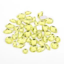 100pcs Mixed Shapes Rhinestones Glitter Crystal Acrylic Sew On Flatback Rhinestones Stone For DIY Clothes Sewing Beads