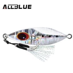 ALLBLUE ATLAS Metal Jig Spoon Lure 14G 20G 30G 40G 60G  Artificial Bait Shore Slow Jigging Super Hard Bass Fishing Tackle