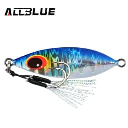 ALLBLUE ATLAS Metal Jig Spoon Lure 14G 20G 30G 40G 60G  Artificial Bait Shore Slow Jigging Super Hard Bass Fishing Tackle