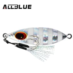 ALLBLUE ATLAS Metal Jig Spoon Lure 14G 20G 30G 40G 60G  Artificial Bait Shore Slow Jigging Super Hard Bass Fishing Tackle