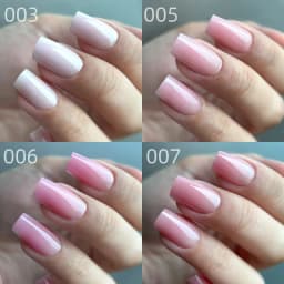MSHARE Poly Nail Extension Gel TPO Hema Free Milky White Nails 60g Nail Extension Camouflage Quick Building Finger 60ml