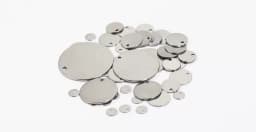 10-50pcs 6-30mm Stainless Steel Charms Round Dog Tag Pendant Stamping Blanks Pendants For Custom Necklaces DIY Jewelry Making