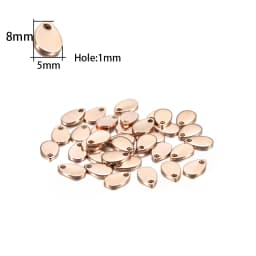 10-50pcs 6-30mm Stainless Steel Charms Round Dog Tag Pendant Stamping Blanks Pendants For Custom Necklaces DIY Jewelry Making
