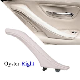 Interior Passenger Door Handle Leather Pull Handle Assembly Replacement For BMW 5 Series F10 F11 F18 520i 523i 525i 528i 535i