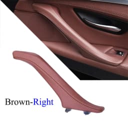 Interior Passenger Door Handle Leather Pull Handle Assembly Replacement For BMW 5 Series F10 F11 F18 520i 523i 525i 528i 535i