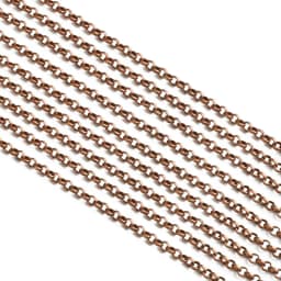 2m/lot Metal Necklace Chain 3.2/4.8/5.8mm Jewelry Bulk Chain Rhodium/KC Gold/Gunblack/Antique Bronze For Jewelry Making Findings