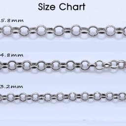 2m/lot Metal Necklace Chain 3.2/4.8/5.8mm Jewelry Bulk Chain Rhodium/KC Gold/Gunblack/Antique Bronze For Jewelry Making Findings