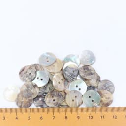 50PCS 20/18/15/12/10mm Natural Shell Sewing Buttons Color Japan Mother of Pearl MOP Round Shell 2 Hole Button Sewing Accessories