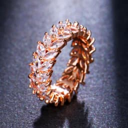 LXOEN Silver Color Square CZ Rings Paved Austrian Zircon Fashion Women Ring for Party Engagement Ring Jewelry Gift