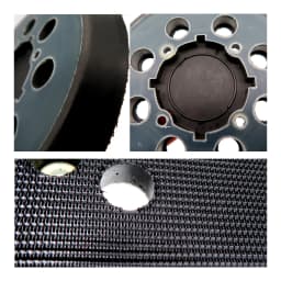 3 PCS 5 Inch 125MM 8-Hole Hook and Loop Sanding Pad Sander Backing Pad for Type 1, DWE6421 DWE6421K DWE6423 DEWALT Sander