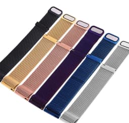 UTHAI Stainless Steel Magnetic Mesh Strap Universal 16mm 18mm 20mm 22mm 24mm Watch Strap Quick Release Watchbands