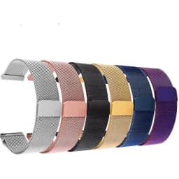 UTHAI Stainless Steel Magnetic Mesh Strap Universal 16mm 18mm 20mm 22mm 24mm Watch Strap Quick Release Watchbands
