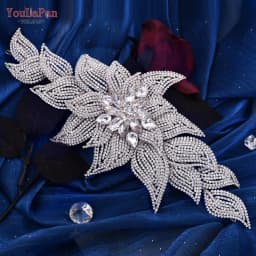 YouLaPan Rhinestone Bridal Headpiece Wedding Headwear Hair Accessories Woman Headband Jewelry Bride Headdresses for Party HP438