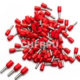 100pcs E2508 Insulated Ferrules Terminal Block Cord End Wire Connector Electrical Crimp Terminator Wire For 2.5mm2, 14 AWG