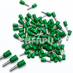 100pcs E2508 Insulated Ferrules Terminal Block Cord End Wire Connector Electrical Crimp Terminator Wire For 2.5mm2, 14 AWG