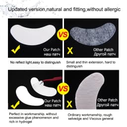 20/50/100 pairs Paper Patches Eyelash Under Eye Pads Patches Eyelash Extension Eye Lash Paper Stickers Patches Make Up Tools