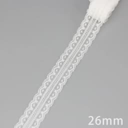 (5 Yards/Roll) White Lace Ribbon Fabric Webbing Decoration Lovely Gift Packing Polyester Material