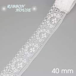 (5 Yards/Roll) White Lace Ribbon Fabric Webbing Decoration Lovely Gift Packing Polyester Material
