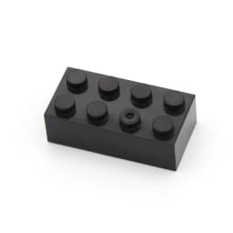 40pcs DIY Building Blocks Thick Figures Bricks 2x4 Dots Educational Creative Size Compatible With 3001 Plastic Toys for Children