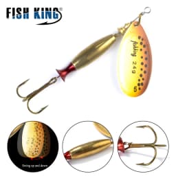 NGB 1PC Long Cast 4#-18g 5#-24g Spinner Lure Bait Spoon Lures Pike Metal Fishing Lure Bass Hard Bait With Hooks