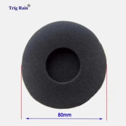 Thickened Foam Ear Pads For Headphones Sponge Replacement Cushions Covers Earphones Case 35mm 40mm 50mm 55mm 60mm 70mm 80mm