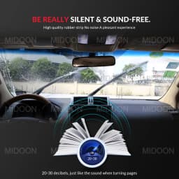 MIDOON Windscreen Wiper Blades For Honda CRV CR-V 2007-2011 3rd Generation Windshield Front Rear Set 2008 2009 2010 26"17"14"