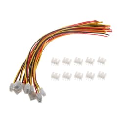 10Sets 2/3/4/5/6/7/8/9/10 Pin Pitch Male Female Plug Socket JST XH2.54 XH 2.54mm 15cm Wire Length 24AWG Wire Cable Connector
