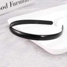 1pc Fashion Wave Mens Women Unisex Plastic Resin Black Wavy Hair Head Hoop Band Sport Headband Hair Accessories Headdress