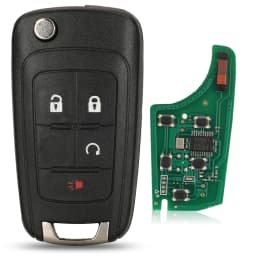 jingyuqin 315/433Mhz ID46 PCF7931E /7937 Car Remote Key for Chevrolet Cruze Aveo Epica Lova Camaro Impala Trax Orlando 2/3/4 BTN