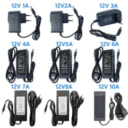 AC DC 220V to 12V Switching Power Supply Adapter AC to DC 12V 1A 2A 3A 4A 5A 6A 8A 10A Transformer Led 12 V Power Supply SMPS
