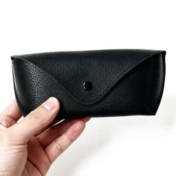 Luxury EVA Zipper Sunglasses Case High Quality Black PU Leather Protective Glasses Box