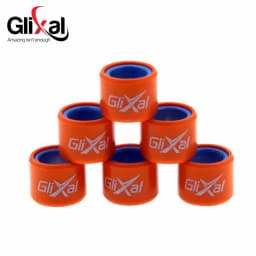 Glixal 15X12mm High Performance Racing Variator Roller Weights Set 1PE40QMB Minarelli Jog 50cc 2-Stroke Engine Scooter (3g-10g)