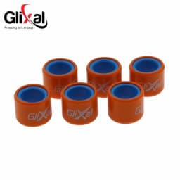 Glixal 15X12mm High Performance Racing Variator Roller Weights Set 1PE40QMB Minarelli Jog 50cc 2-Stroke Engine Scooter (3g-10g)