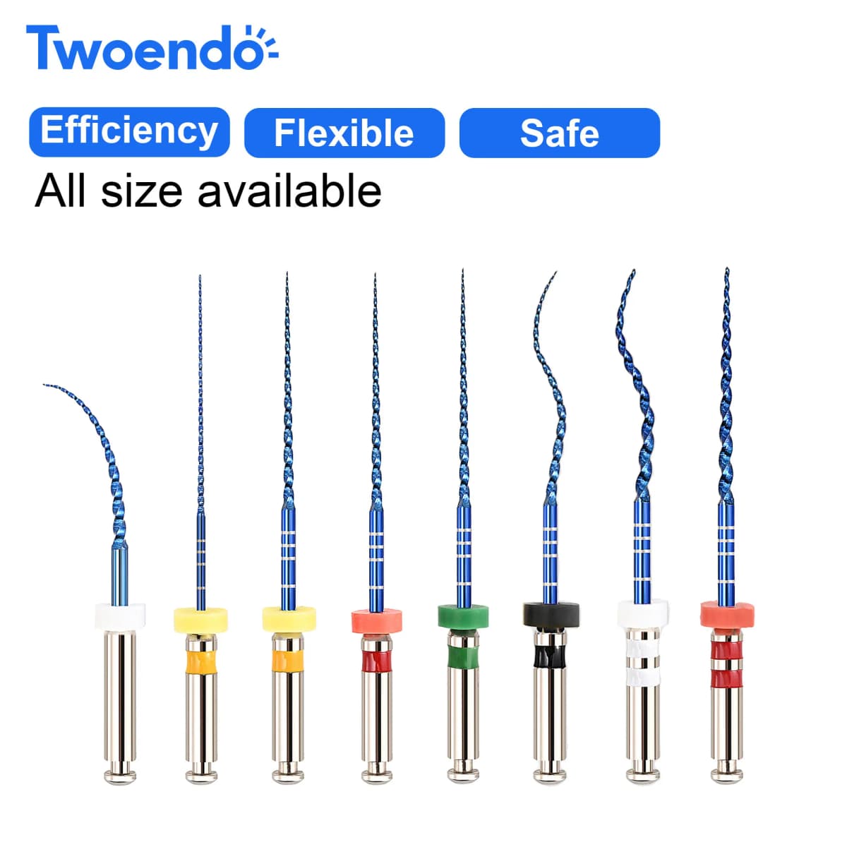 Dental Root Canal File Endo Rotary Files Endodontic Files 25mm Nickel Titainium Instrument Dentistry
