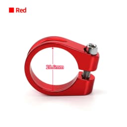 Aluminum Alloy Bicycle Seatpost Clamp 28.6/31.8/34.9mm Seat Tube Clamp MTB Bike Seat Tube Clip Bike Parts Bike Saddle Seat Clamp