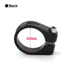 Aluminum Alloy Bicycle Seatpost Clamp 28.6/31.8/34.9mm Seat Tube Clamp MTB Bike Seat Tube Clip Bike Parts Bike Saddle Seat Clamp