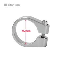 Aluminum Alloy Bicycle Seatpost Clamp 28.6/31.8/34.9mm Seat Tube Clamp MTB Bike Seat Tube Clip Bike Parts Bike Saddle Seat Clamp