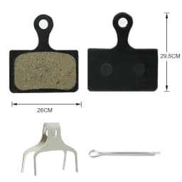 1 Pair/2pcs MTB Bike Hydraulic Brake Pads for Shimano XT M445 355 395 Magura Bicycle Parts Cycling Organic Resin Disc Brake Pads