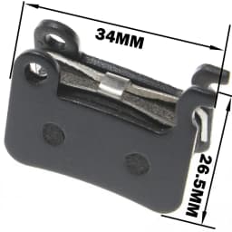 1 Pair/2pcs MTB Bike Hydraulic Brake Pads for Shimano XT M445 355 395 Magura Bicycle Parts Cycling Organic Resin Disc Brake Pads