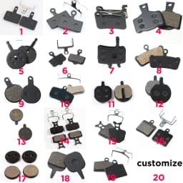 1 Pair/2pcs MTB Bike Hydraulic Brake Pads for Shimano XT M445 355 395 Magura Bicycle Parts Cycling Organic Resin Disc Brake Pads