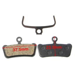 1 Pair/2pcs MTB Bike Hydraulic Brake Pads for Shimano XT M445 355 395 Magura Bicycle Parts Cycling Organic Resin Disc Brake Pads