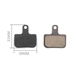1 Pair/2pcs MTB Bike Hydraulic Brake Pads for Shimano XT M445 355 395 Magura Bicycle Parts Cycling Organic Resin Disc Brake Pads