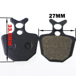 1 Pair/2pcs MTB Bike Hydraulic Brake Pads for Shimano XT M445 355 395 Magura Bicycle Parts Cycling Organic Resin Disc Brake Pads
